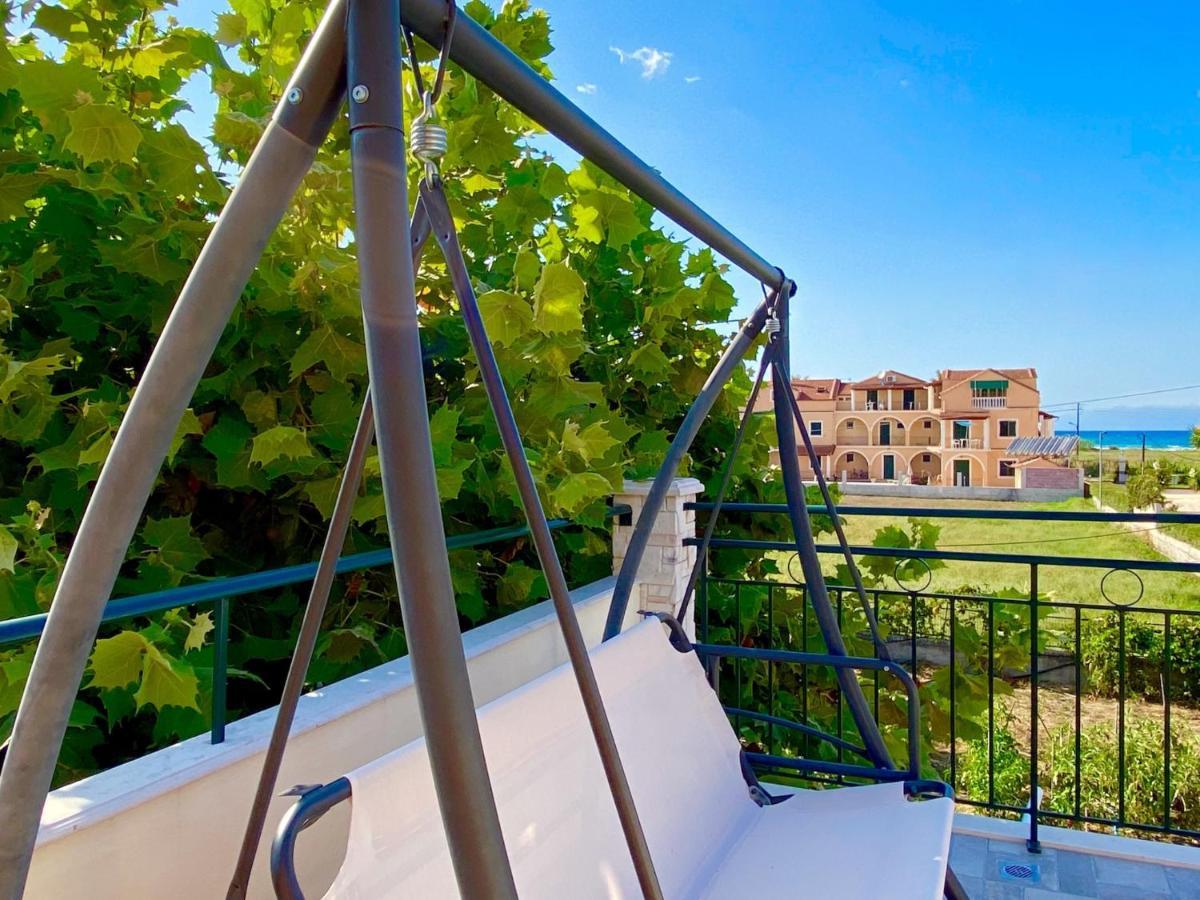 Asteraki Poolside Apartment By Dadovillas Acharavi  Luaran gambar